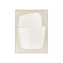 FRAMED LINEN CANVAS WITH HAND-PAINTFRAMED LINEN CANVAS WITH HAND-PAINT