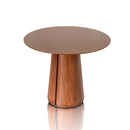 MESA DE COMEDOR OCA 04 TOPE VIDRIO DORADO