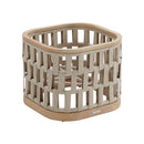MACETERO DE EXTERIOR RIVA, EN COLOR BEIGE