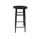 TABURETE NEGRO EN METAL