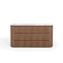 GAVETERO WIDE EN TOPE CARAMICA Y ACABADO MADERA