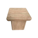 MESA LATERAL ACABADO DE MADERA