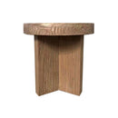 MESA LATERAL ACABADO DE MADERA