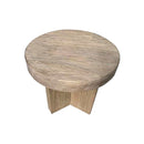 MESA LATERAL ACABADO DE MADERA