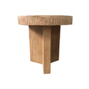 MESA LATERAL ACABADO DE MADERA