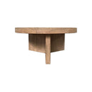 MESA DE CENTRO ACABADO DE MADERA