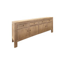 GABINETE EN ACABADO DE MADERA NATURAL