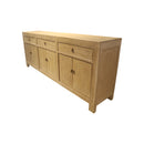 GABINETE EN ACABADO DE MADERA NATURAL