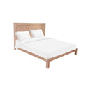 CAMA KING HUESO MARRON