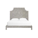 CAMA QUEEN HUESO GRIS