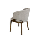 SILLA DE COMEDOR EN TELA GRIS