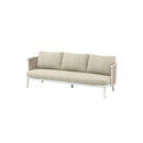 SOFA DE EXTERIOR DE TRES ASIENTOS VATICAN EN CUERDA