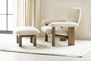 BUTACA JADE CLUB + OTTOMAN - 2PCS