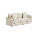 SOFA CAMA EN TELA BEIGE