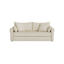 SOFA CAMA EN TELA BEIGE