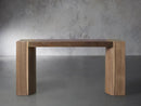 CONSOLA EN ACABADO MADERA