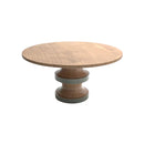 MESA DE COMEDOR ACABADO DE MADERA NATURAL
