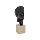 ESCULTURA DE ROSTRO NEGRA