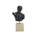ESCULTURA DE BUSTO NEGRA