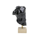 ESCULTURA DE BUSTO NEGRO
