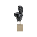 ESCULTURA DE BUSTO NEGRA