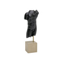 ESCULTURA DE BUSTO NEGRA