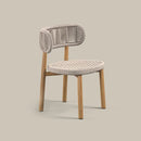 SILLA DE COMEDOR DE EXTERIOR SHELL, ARENA HF-006