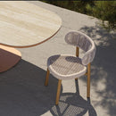 SILLA DE COMEDOR DE EXTERIOR SHELL, ARENA HF-006