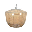 LAMPARA DE TECHO EN CUERDA NATURAL