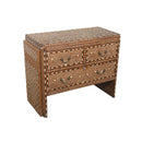 GAVETERO EN MADERA Y HUESO FTD