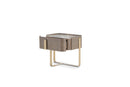 CAMA KING "22138" + 2 MESITAS DE NOCHE -3PCS