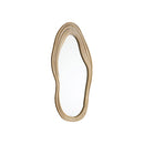 ESPEJO ACABADO DE MADERA NATURAL CLARA