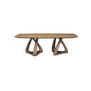 MESA DE COMEDOR ACABADO DE MADERA