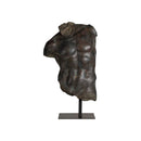 BUSTO EN PIEDRA NEGRA