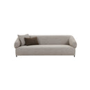 SOFA ESTACIONARIO EN TELA BEIGE