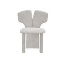 SILLA DE COMEDOR EN TELA BEIGE