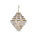 LAMPARA COLGANTE COLOR DORADO