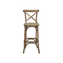 TABURETE EN ACABADO DE MADERA NATURAL