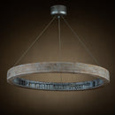 LAMPARA DE TECHO ACABADO EN MADERA