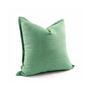 COJIN DE LINO ARTESANO, COLOR MENTA