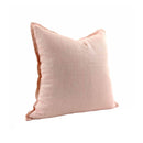 COJIN DE LINO ARTESANAL, COLOR BLUSH