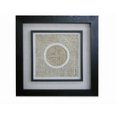 WALL DECOR MIRROR, BLACK