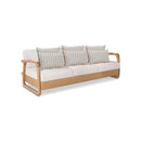 SOFA ESTACIONARO DEL MARE DE TRES ASIENTOS EN TELA NZF A-711