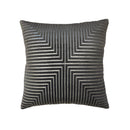CUSHION WITH FILLER VACUUM FOIL PRINT ON COTTON VELVET BACK PLAIN
