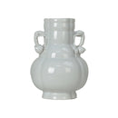 ***JARRON EN PORCELANA BLANCO