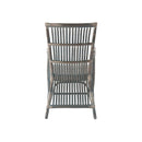 SILLA DE COMEDOR KAMILLE DELUXE ACABADO GRIS CON LAVADO BLANCO