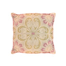 ***CREWEL EMBROIDERED CUSHION COVER WITH FILLER