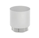 MACETERO DE ALUMINIO GRIS