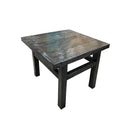 MESA LATERAL EN MADERA GRIS