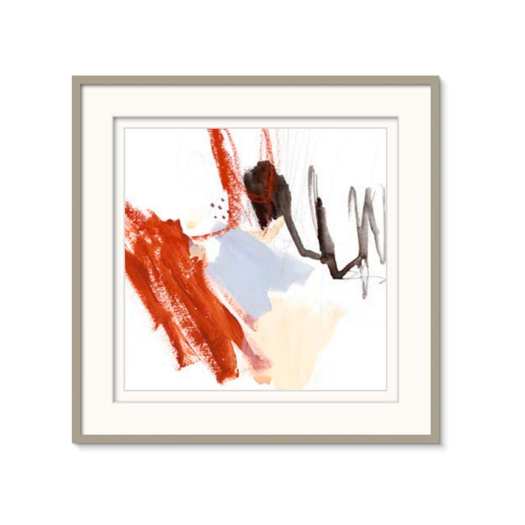 PAINTING, MAT BOARD, GLASS Ilumel